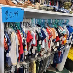 Baby Boy Clothes for $0.50 & $0.99each