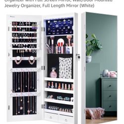 Mirror Jewelry Cabinet