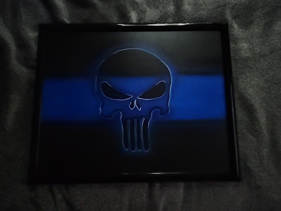 Punisher Logo Picture Frame
