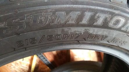 215-50/17 set almost new