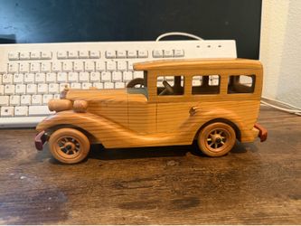 Wooden Model Car