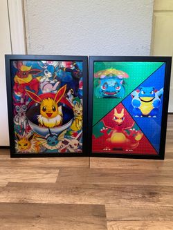 Lenticular Pokemon Framed