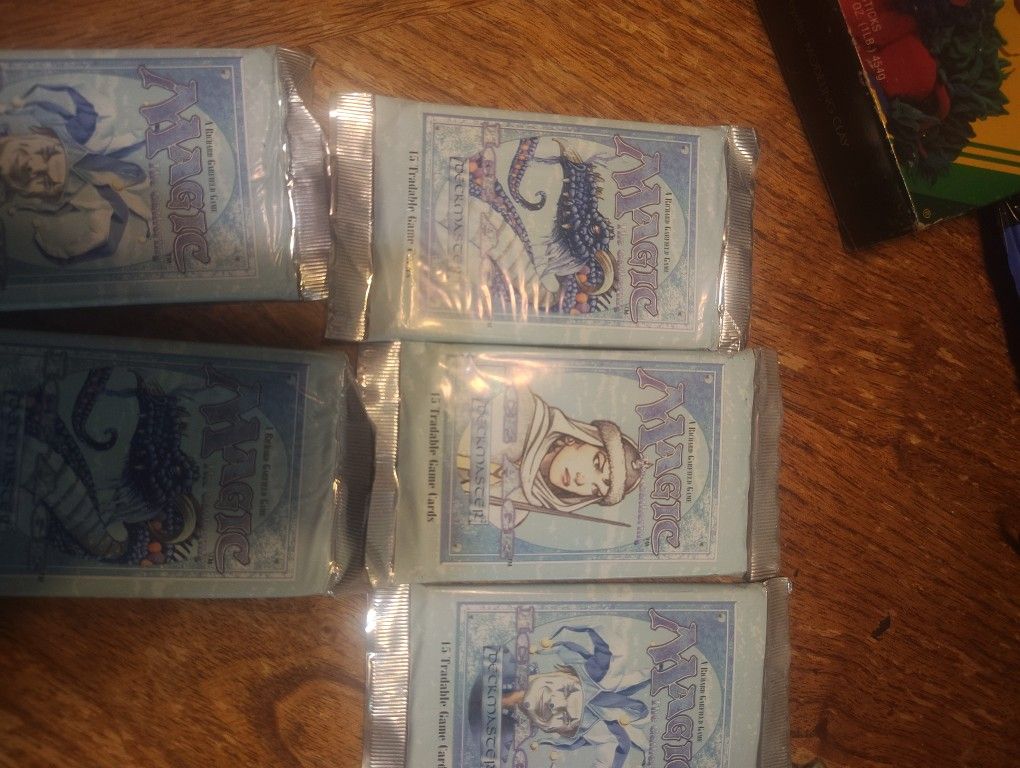 Magic The Gathering In-pack Ice Age 7 15pks + Big Box