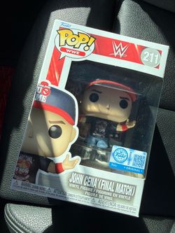 Funko Pop John Cena #211 WWE Final Match Special Edition