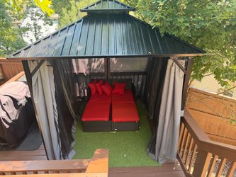 Gazebo - Black - 8x8