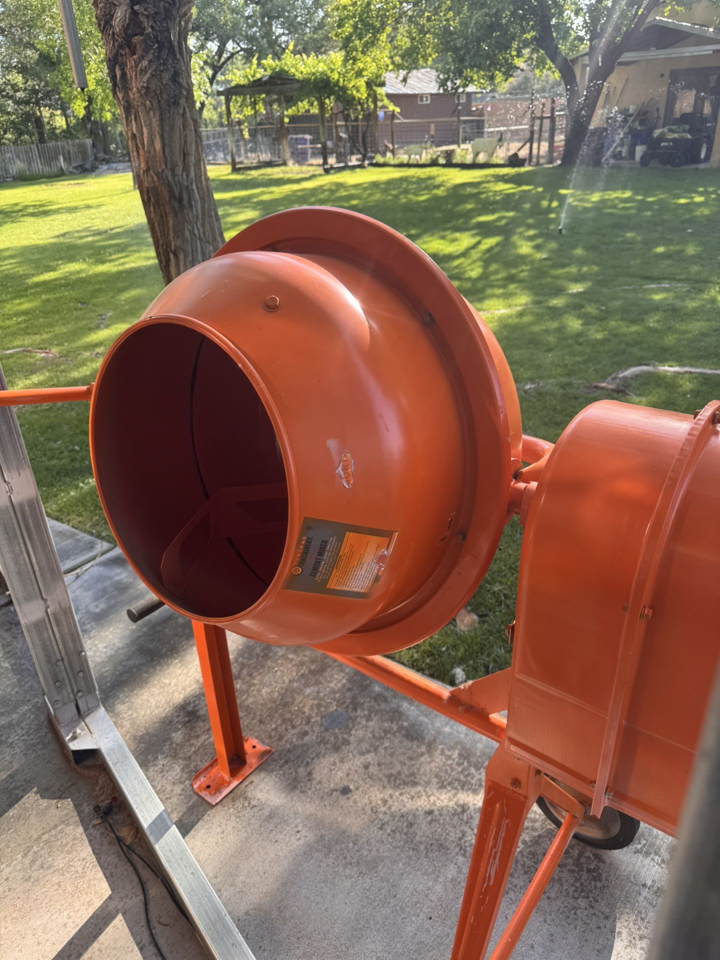 Cement Mixer Used Only Twice