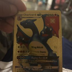 Charizard GX Gold 250hp 
