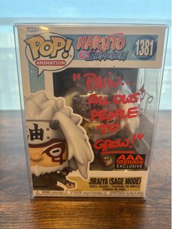 1381- Jiraiya (Sage Mode) *Autographed* EV