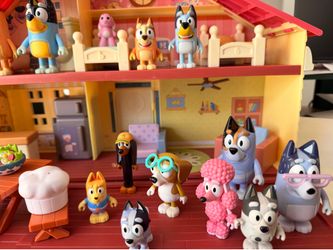 Bluey house play set