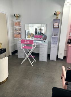 Glam vanity set same day delivery no money down no credit need 0% interest