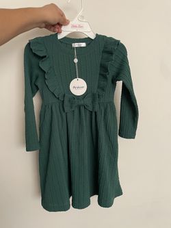Girls Green Dress