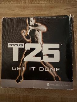 Beachbody Focus T25 Workout DVD Box Set (Alpha + Beta)