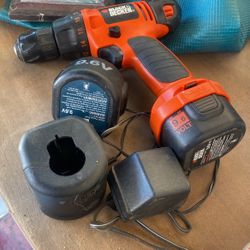 Black And Decker Drill 9,6 Vol 