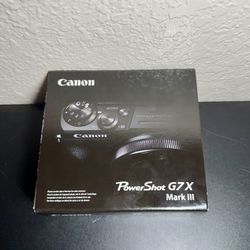 Canon PowerShot G7 X Mark III 20.1 Megapixel Digital Camera - Black