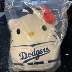 Hello Kitty Dodgers Plushy