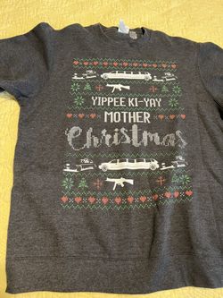 Ugly Christmas Sweater- Die Hard