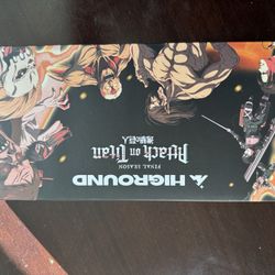 Higround x Attack on Titan Mikasa 65 Base