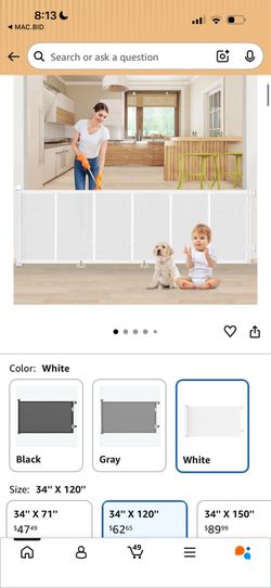 Dog or baby gate