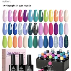 Beetles Gel Nail Colors - Like new