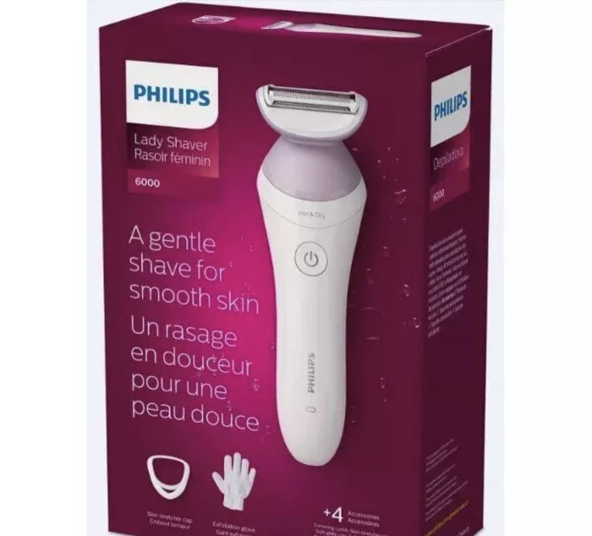 Philips Beauty Lady Electric Shaver Series 6000 Cordless