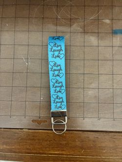 Live Love Laugh keychain