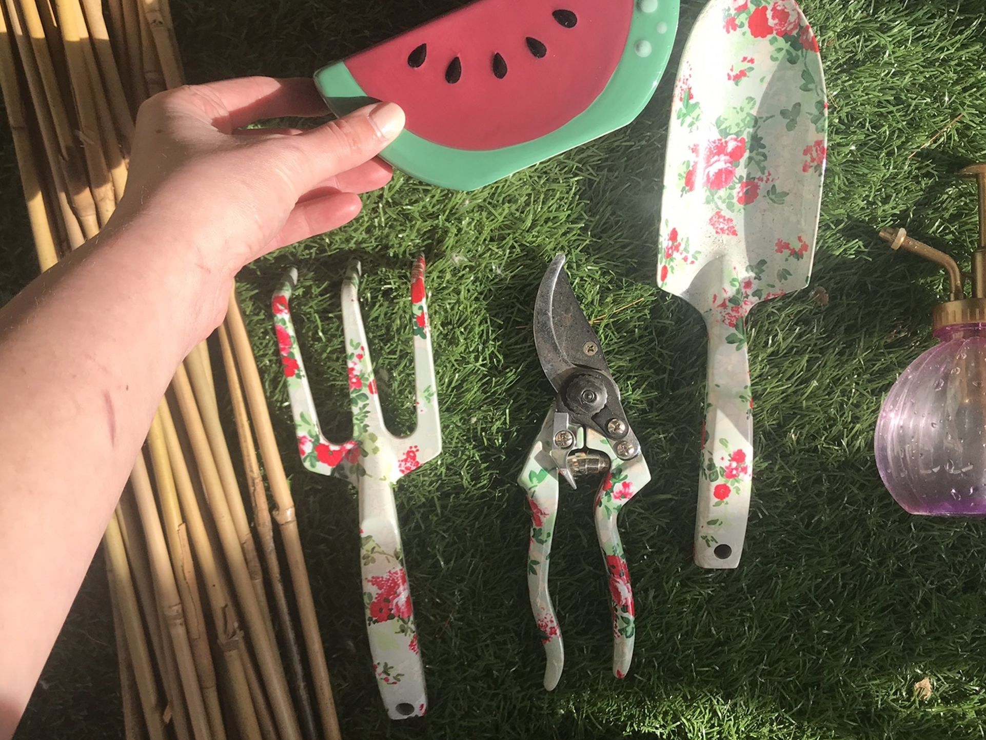 Set Of Target And Anthropologie Gardening Tools