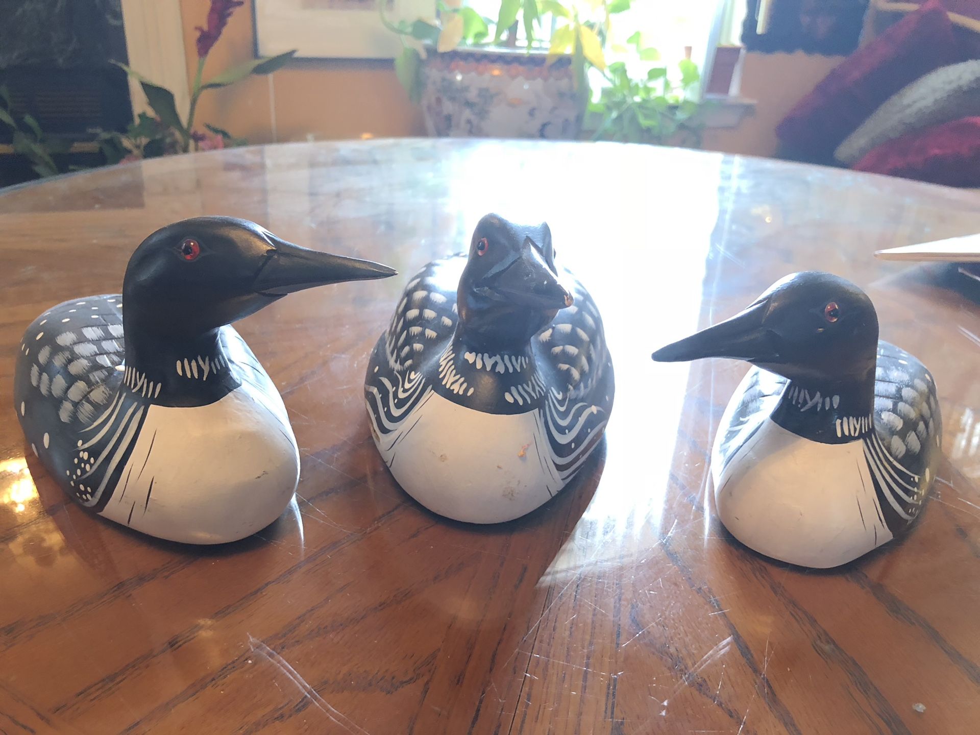 Beautiful Wooden Ducks