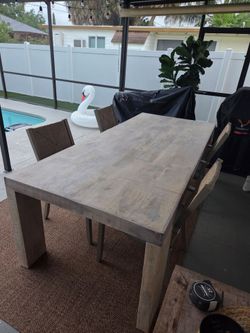 Large Wood Table