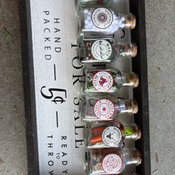 8 ct. Collectable Mini Christmas Bottles