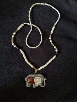 Natural Clam Necklace $30