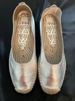 Dolce Vita Metallic Leather Espadrille