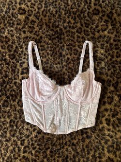 pink corset top🩷