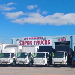 ISUZU NPR BOX TRUCK VOLTEO DUMP LIFTGATE CAJA CAJÓN VOLTEO 