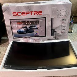 Sceptre 27" Curved Monitor-- 2 Available