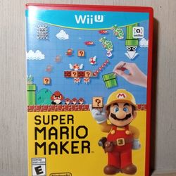 Nintendo Wii U Super Mario MAKER 
