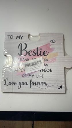Wood puzzle decor