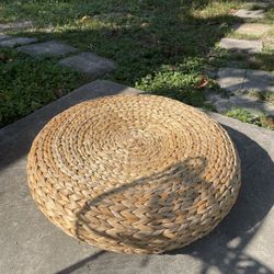 Wicker Ottoman chair