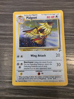 Pokemon TCG Pinsir 9/64 Jungle Set No Symbol Error Holo Rare WOTC 1999 - LP