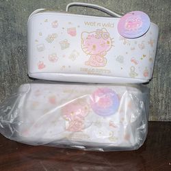 Hello kitty makeup bag