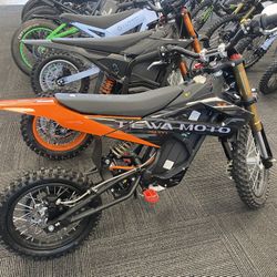 TEWA MOTO M3 Mini 1200W/60V Electric Dirt Bike.