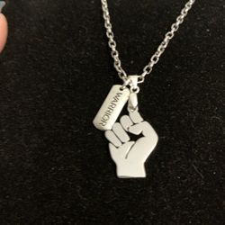 I Am A Warrior Necklace