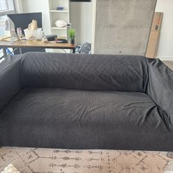BLACK COUCH FOR SALE
