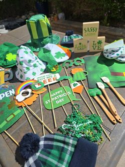 St. Patrick's Day decor and accessories bundle