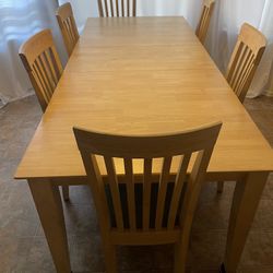 Wooden Dining Set 