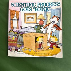 Scientific Progress Goes Boink Calvin And Hobbes Cartoon Book