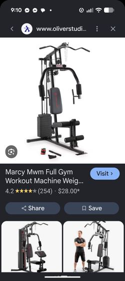 Marcy Home Gym Workout Machine