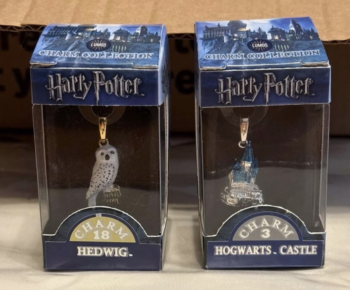 Harry Potter Deathly Hallows necklace or Harry Potter Lumos Charms