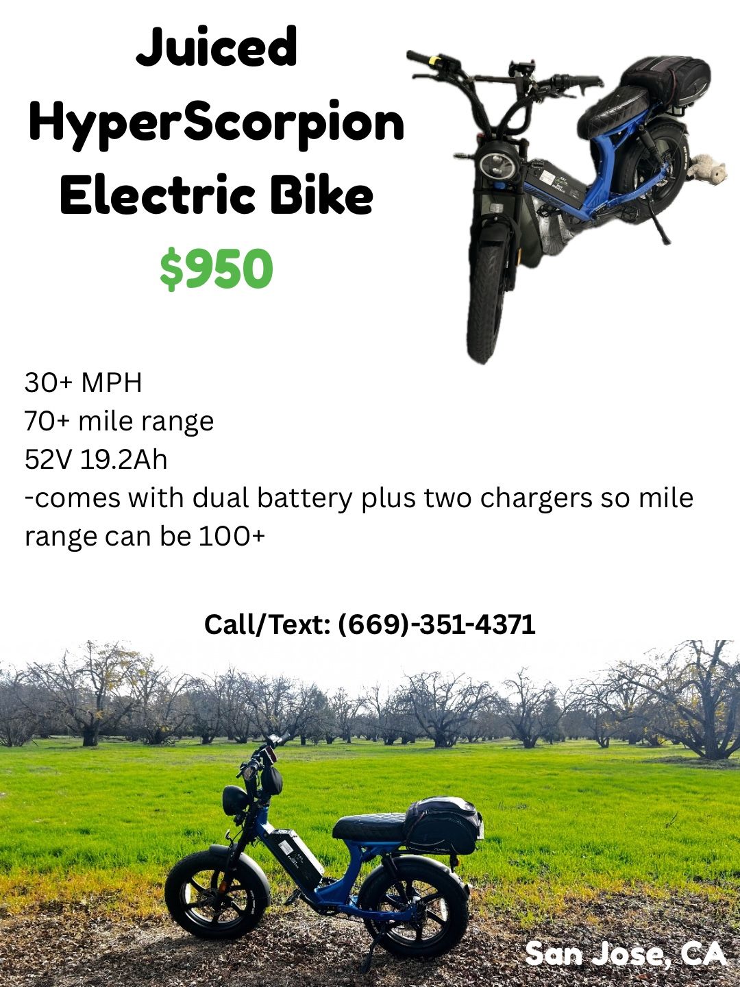 Juiced HyperScorpion Electric Bike