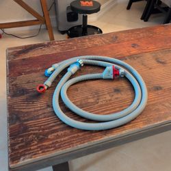 New Washer Water Hoses Hot & Cold Bosch 