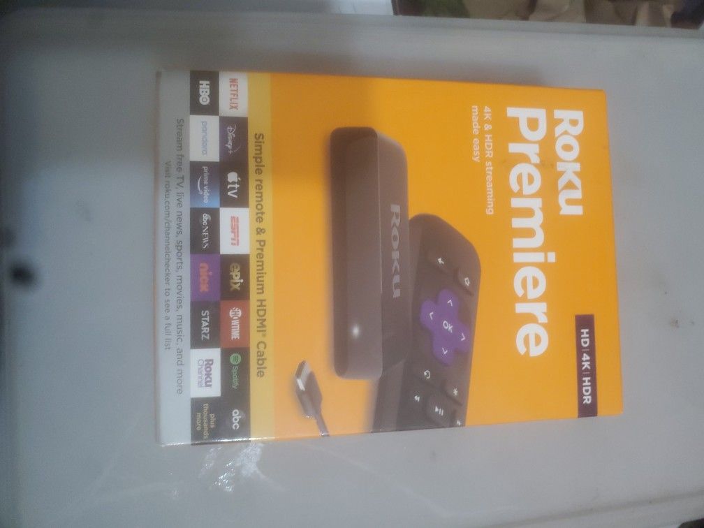 Roku Premiere HD 4K HDR NEW